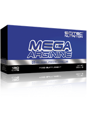 Л-Аргінін Scitec Nutrition Mega Arginine 120 капсул мега