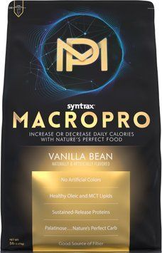 Гейнер для набору маси Syntrax Macro Pro 2270 г vanilla bean