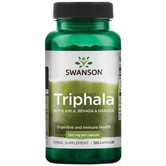 Трифала Swanson Triphala 500 mg 100 капсул