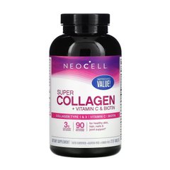 Коллаген с витамином C Neocell Super Collagen + Vitamin C&Biotin 270 таблеток