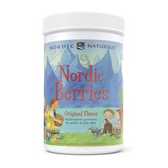 Вітаміни для дітей Nordic Naturals Nordic Berries Multivitamin 200 цукерок