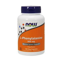 Л-Фенілаланін Now Foods L-Phenylalanine 120 капс