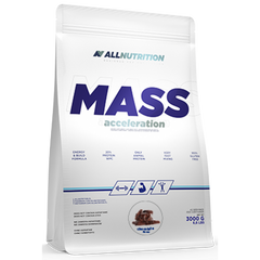 Гейнер для набору маси AllNutrition Mass Acceleration 3000 г Chocolate