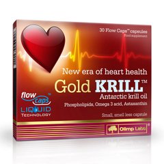 Масло криля Olimp Gold Krill 30 капс омега 3