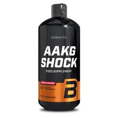 L-аргінін альфа-кетоглютарат BioTech AAKG Shock Extreme (1 л) ААКГ Вишня
