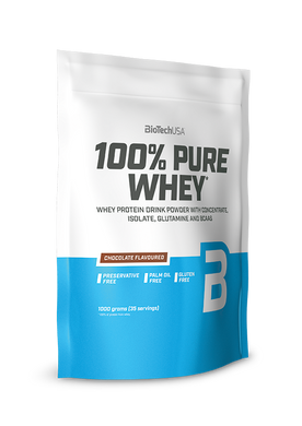 Сироватковий протеїн концентрат BioTech 100% Pure Whey (1000 г) cinnamon roll