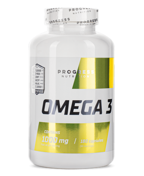 Омега 3 Progress Nutrition Omega 3 1000 mg 180 капсул