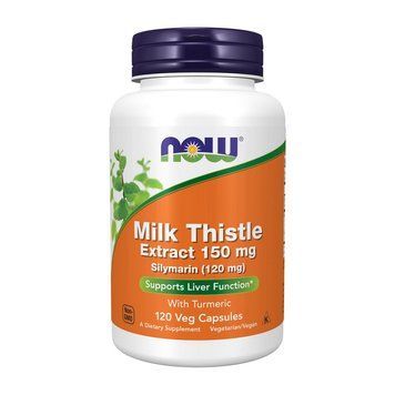 Розторопша Now Foods Milk Thistle Extract 150 mg 120 вег. капсул