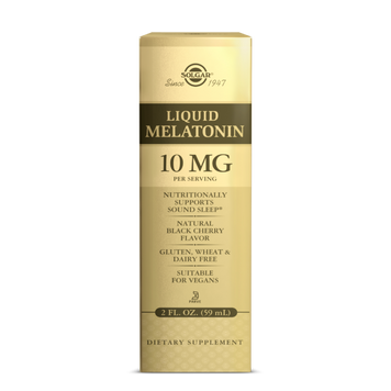 Мелатонін Solgar Liquid Melatonin, Natural Black Cherry Flavor, 10 mg 59 ml