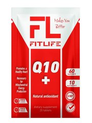 Коэнзим Q10 FitLife Q10+ 20 таблеток