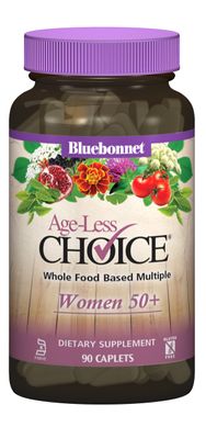Женские Мультивитамины 50+, Ageless Choice, Bluebonnet Nutrition, 90 капсул