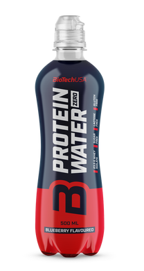 Протеиновый напиток BioTech Protein Water Zero 500 мл Blueberry