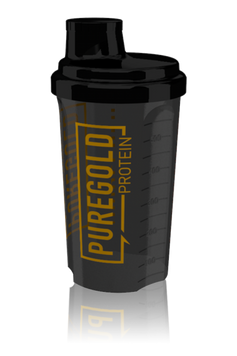 Шейкер спортивный Pure Gold Protein Shaker 700 мл Черный