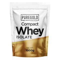 Сироватковий протеїн ізолят Pure Gold Compact Whey Isolate 1000 г Vanilla
