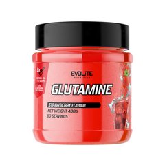 Глютамін Evolite Nutrition Glutamine 400 г strawberry