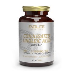 Кон'югована лінолева кислота Evolite Nutrition Conjugated Linoleic Acid 100 м'яких капсул