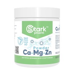 Кальцій магній цинк Stark Pharm Calcium Magnesium & Zinc Powder 260 г