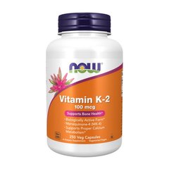 Витамин К2 Now Foods Vitamin K-2 100 mcg 250 вег. капс
