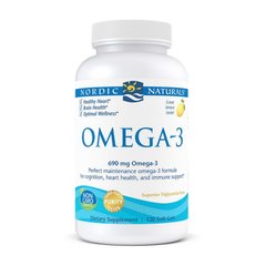 Омега 3 Nordic Naturals Omega-3 690 mg 120 капсул