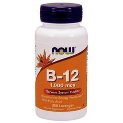 Вітамін Б12 Now Foods Vitamin B-12 1000 mсg (250 шт)