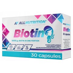 Біотин AllNutrition Biotin 5 mg 30 капс