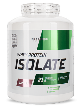 Сывороточный протеин изолят Progress Nutrition Whey Protein Isolate 1800 г Ваниль