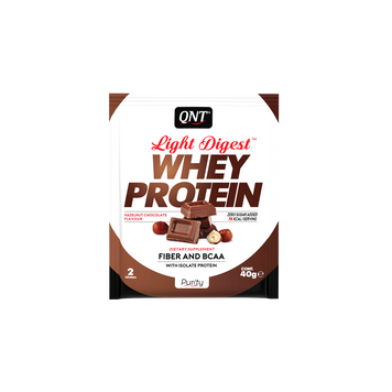 Сироватковий протеїн концентрат QNT Light Digest Whey protein (500 г) Кюнт nut chocolate
