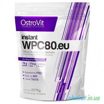 Сывороточный протеин концентрат OstroVit Instant WPC 80 2270 г strawberry shake