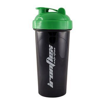 Шейкер спортивный IronFlex Shaker 700 мл black/green