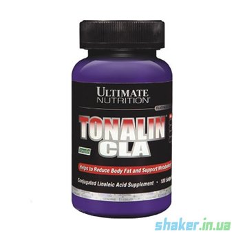 Кон'югована лінолева кислота Ultimate Nutrition Tonalin CLA 100 капс