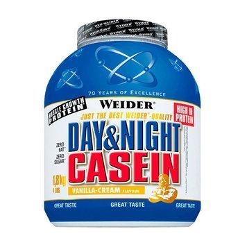 Казеїн Weider Day & Night Casein (1,8 кг) ягода