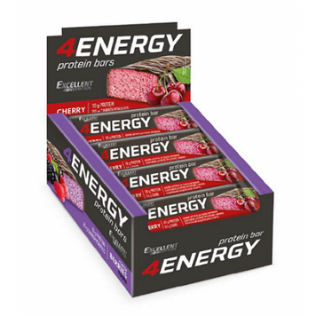 Фитнес батончики Vale 4 ENERGY 24 x 40 г Cherry
