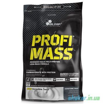Гейнер для набору маси Olimp Profi Mass 1 кг профі мас pistachio