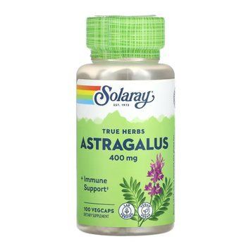 Астрагалус Корень Solaray Astragalus Root 400мг 100 вег. капсул