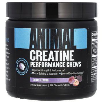 Креатин моногидрат Universal Creatine Chews 120 жев. таблеток grape