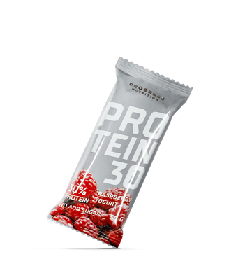 Протеиновые батончики Progress Nutrition Protein bar 30 protein 16*50 грамм Блок Raspberry Yoghurt
