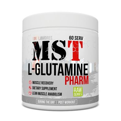 Глютамин MST L-Glutamine Pharm 300 г unflavored