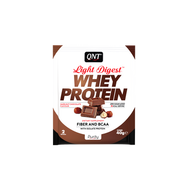 Сывороточный протеин концентрат QNT Light Digest Whey protein (500 г) кюнт nut chocolate