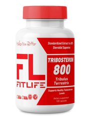 Тестостероновый бустер FitLife Tribosteron 800 100 капсул
