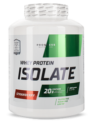 Сироватковий протеїн ізолят Progress Nutrition Whey Protein Isolate 1800 г Полуниця