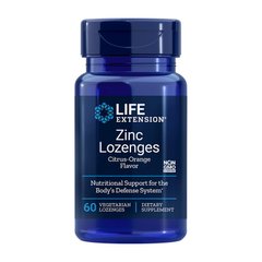 Цинк Life Extension Zinc Lozenges 60 конфет