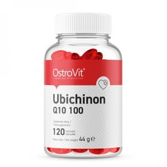 Коензим Q10 OstroVit Ubichinon Q10 100 mg 120 капсул
