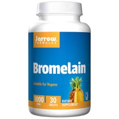 Бромелайн, Bromelain, Jarrow Formulas, 30 Таблеток