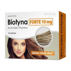 Биотин Activlab Biotyna Forte 10 mg 30 таблеток