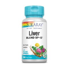 Екстракт кореня кульбаби Solaray Liver Blend SP-13 100 капсул