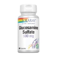 Глюкозамин сульфат Solaray Glucosamine Sulfate 500 60 капсул