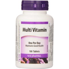 Комплекс витаминов Webber Naturals Multi Vitamin One Per Day 100 таблеток