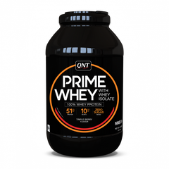 Сироватковий протеїн ізолят QNT Prime Whey 2000 грам triple berry