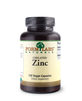 Цинк хелат Form Labs Chelated Zinc 15mg 120caps