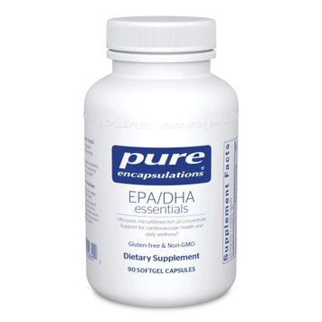 ЭПК и ДГК Pure Encapsulations EPA/DHA Essentials 90 капсул